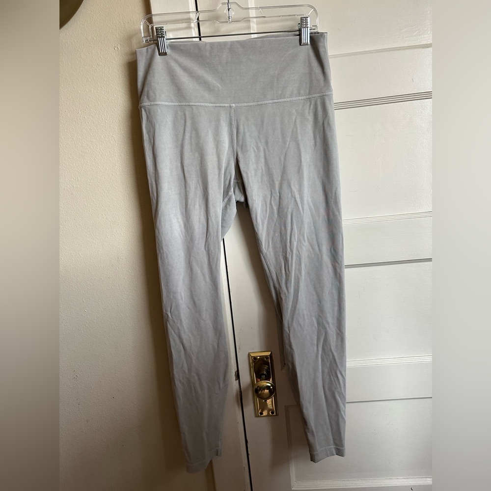 Lululemon Wunder Under 25in Legging in Luxtreme/Color Washed Moon Blue - 12